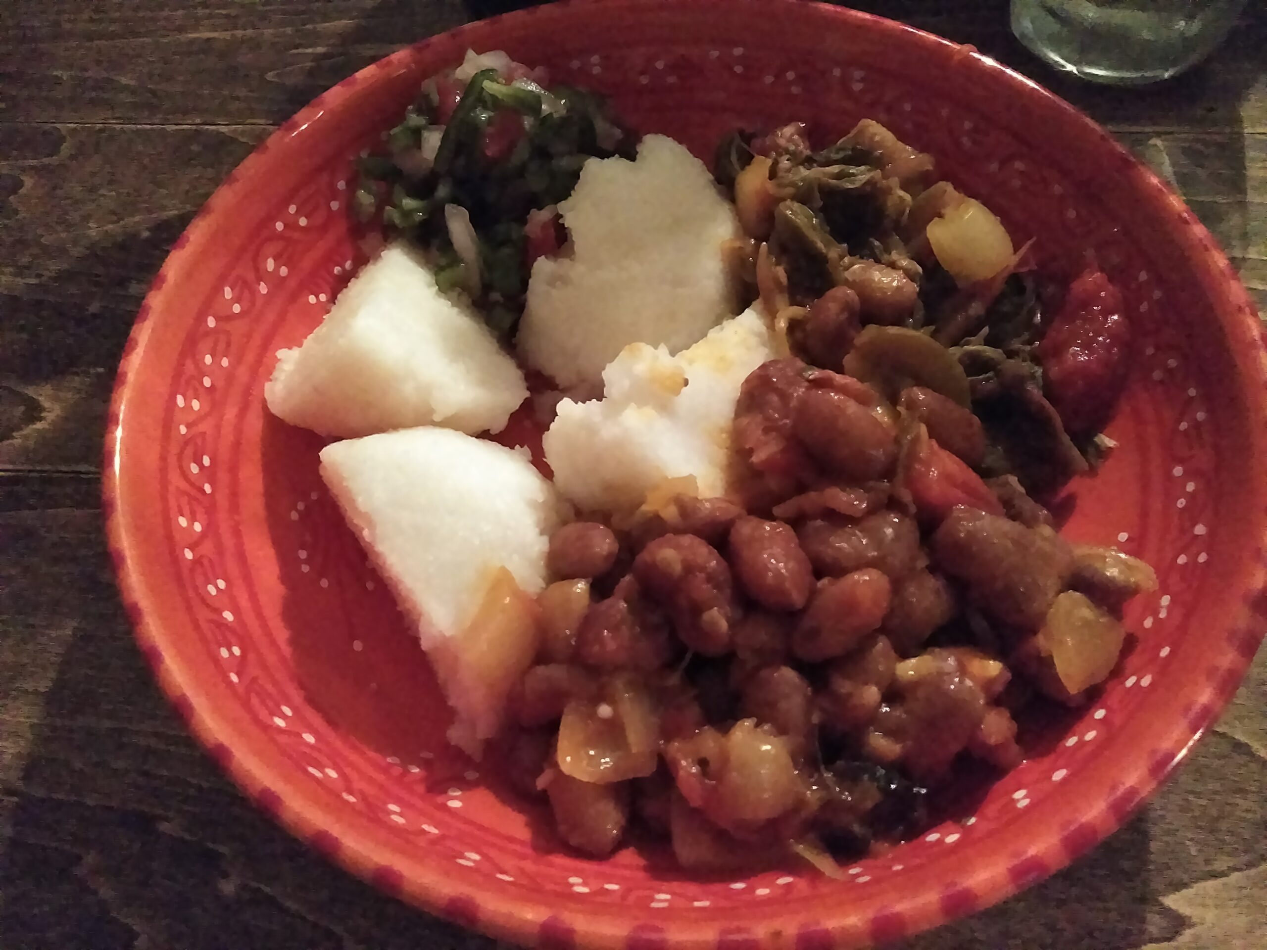 ウガリ付きアフリカンスチュー African Stew w/ Ugali ￥1,200