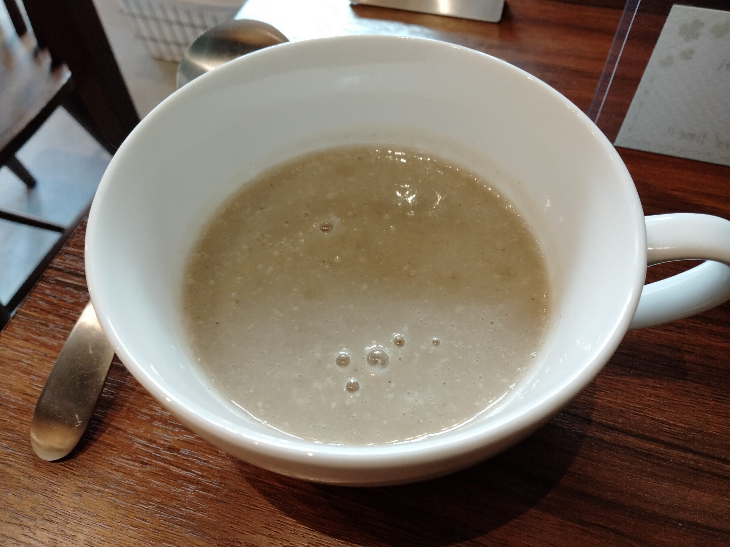 スープ付き Came with soup
