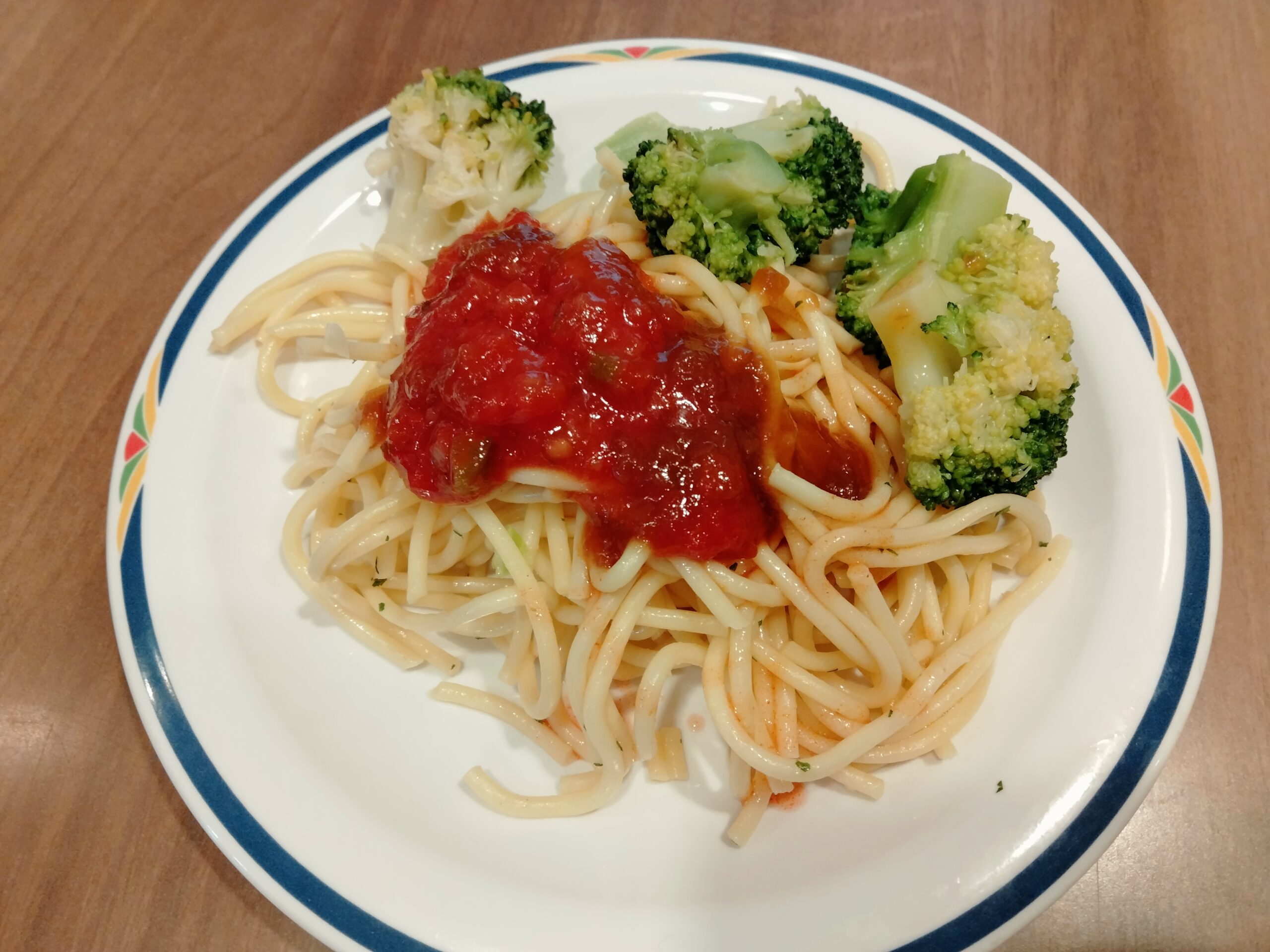 ゆでパスタ＋サルサ Boiled Pasta+Salsa